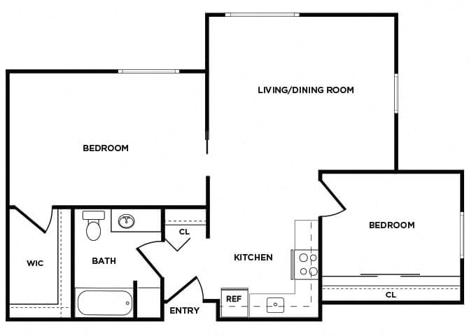 Suite A Floorplan