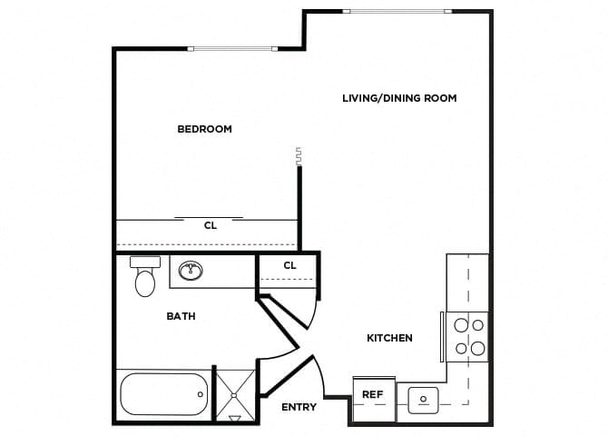 Suite A Floorplan
