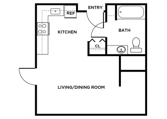 Suite A Floorplan
