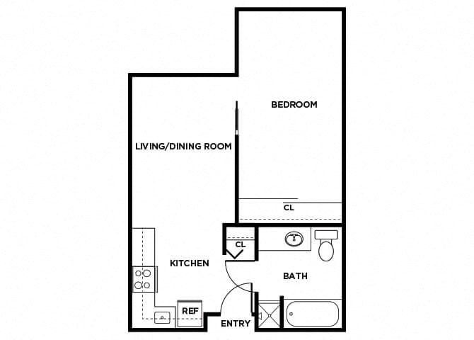 Suite A Floorplan