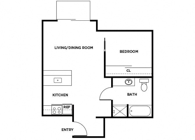 Suite A Floorplan