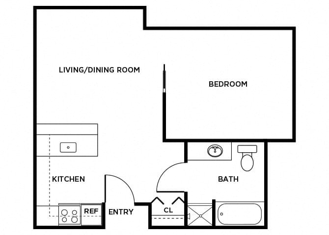 Suite A Floorplan
