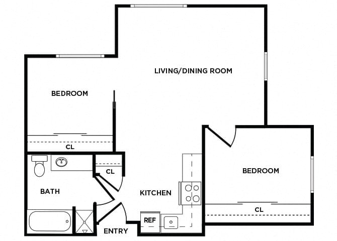 Suite A Floorplan
