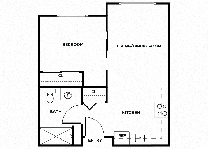 Suite A Floorplan
