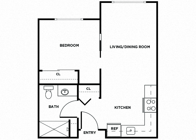 Suite A Floorplan