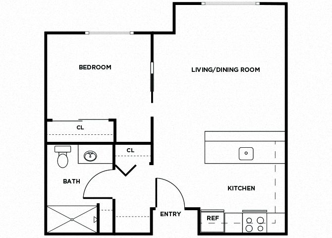 Suite A Floorplan