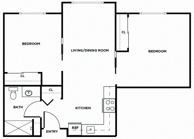 Suite A Floorplan
