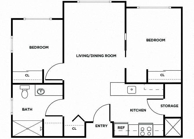 Suite A Floorplan