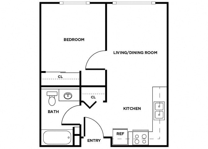 Suite A Floorplan