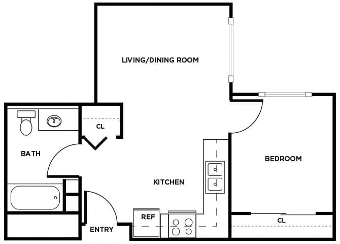 Suite A Floorplan