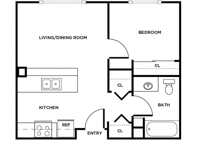 Suite A Floorplan