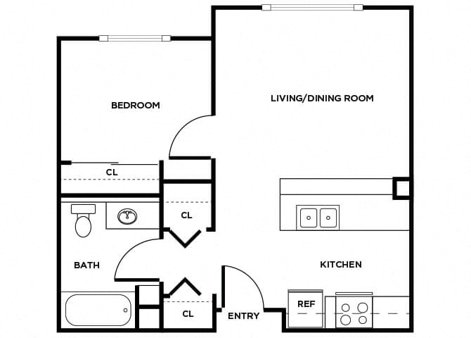 Suite A Floorplan