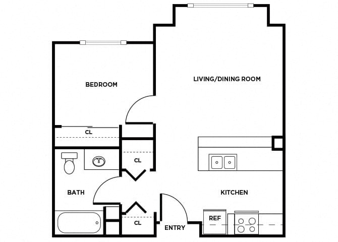 Suite A Floorplan
