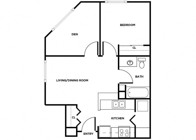 Suite A Floorplan