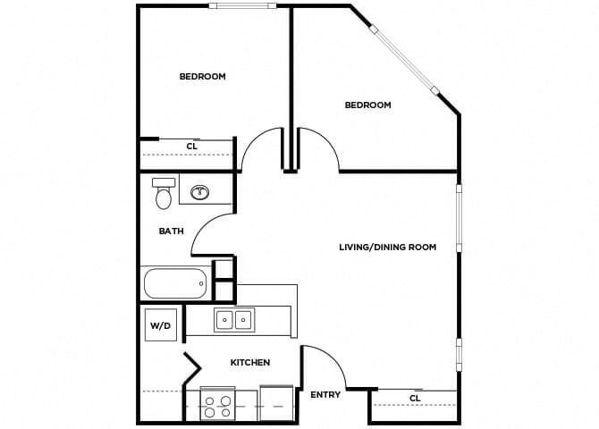 Suite A Floorplan