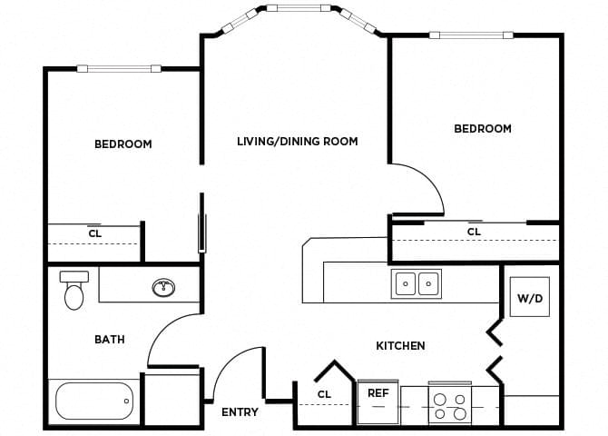 Suite A Floorplan