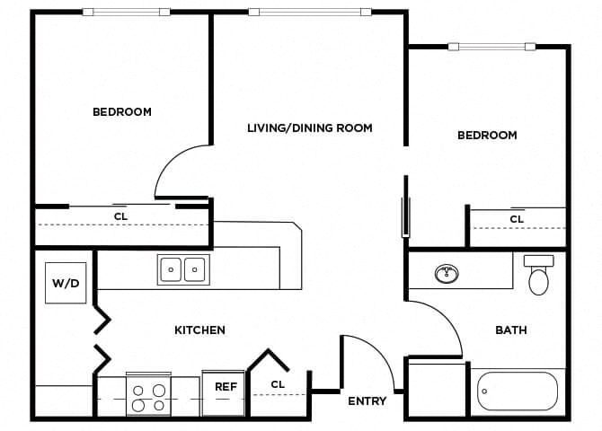 Suite A Floorplan