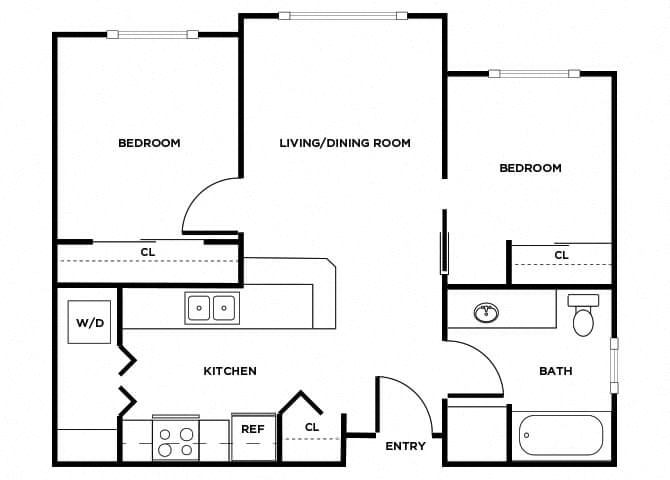 Suite A Floorplan