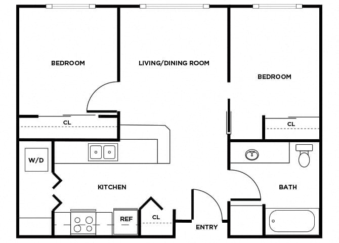 Suite A Floorplan
