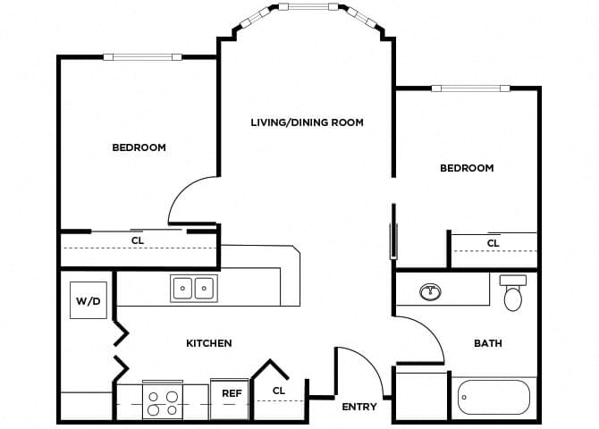 Suite A Floorplan