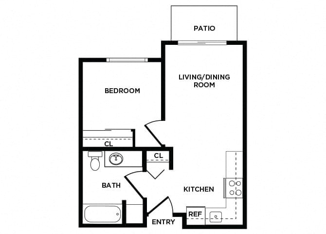 Suite A Floorplan