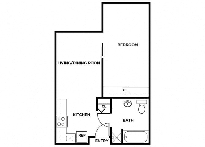 Suite A Floorplan