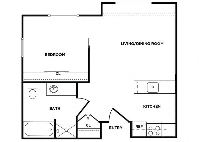 Suite A Floorplan