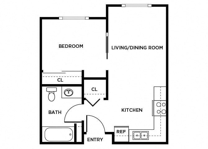 Suite A Floorplan