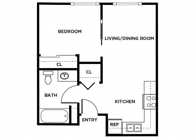 Suite A Floorplan