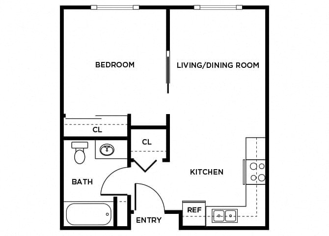 Suite A Floorplan