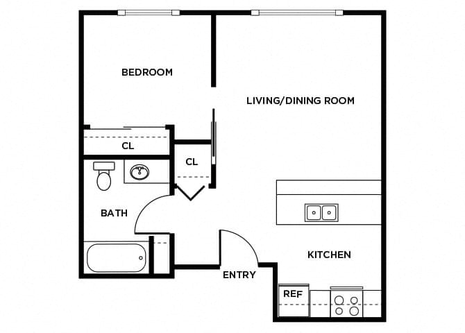 Suite A Floorplan