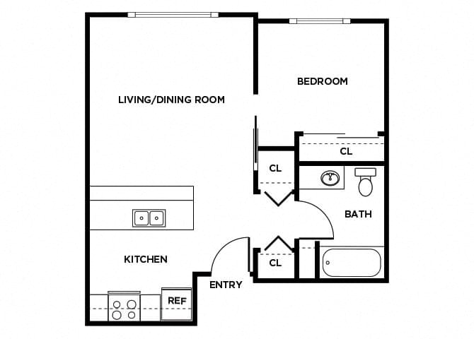 Suite A Floorplan