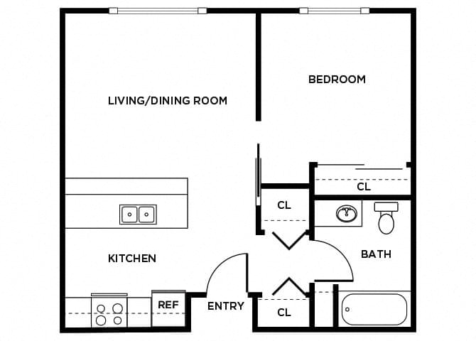 Suite A Floorplan