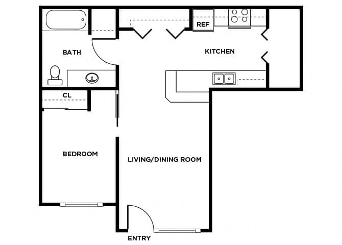 Suite A Floorplan