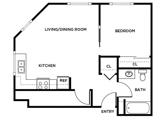 Suite A Floorplan