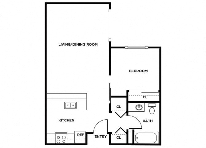 Suite A Floorplan