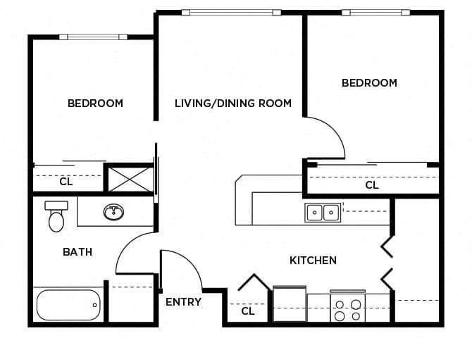 Suite A Floorplan