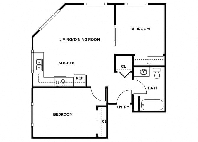 Suite A Floorplan