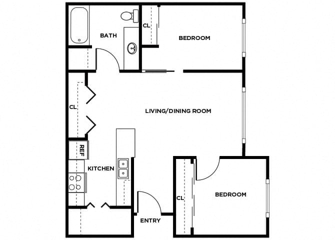 Suite A Floorplan