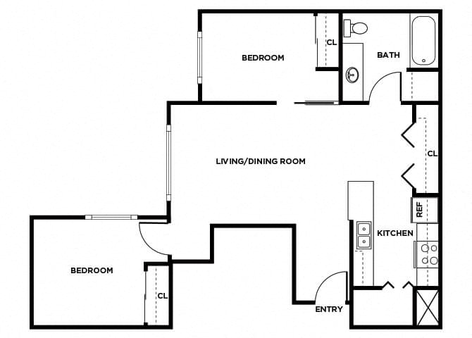 Suite A Floorplan