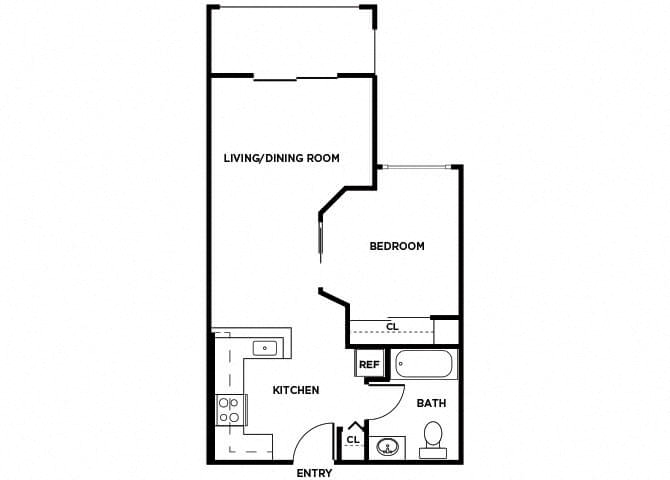 Suite A Floorplan