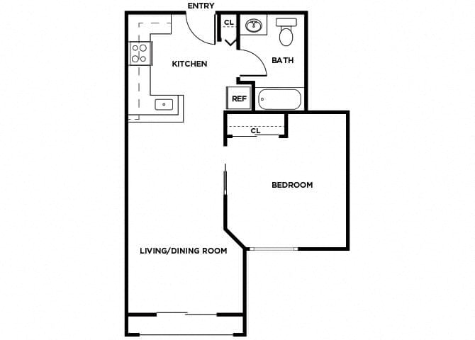 Suite A Floorplan