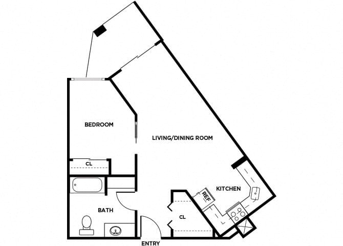 Suite A Floorplan