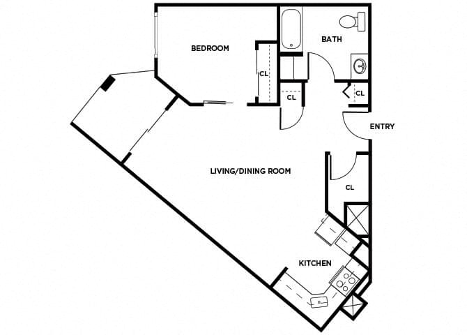 Suite A Floorplan