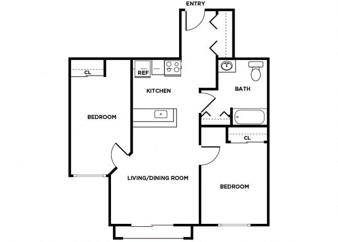 Suite A Floorplan