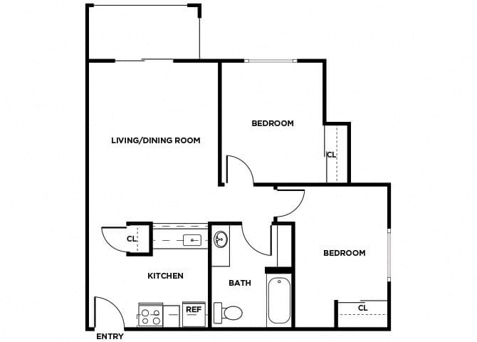 Suite A Floorplan