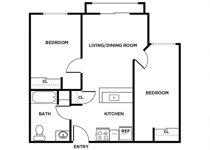 Suite A Floorplan