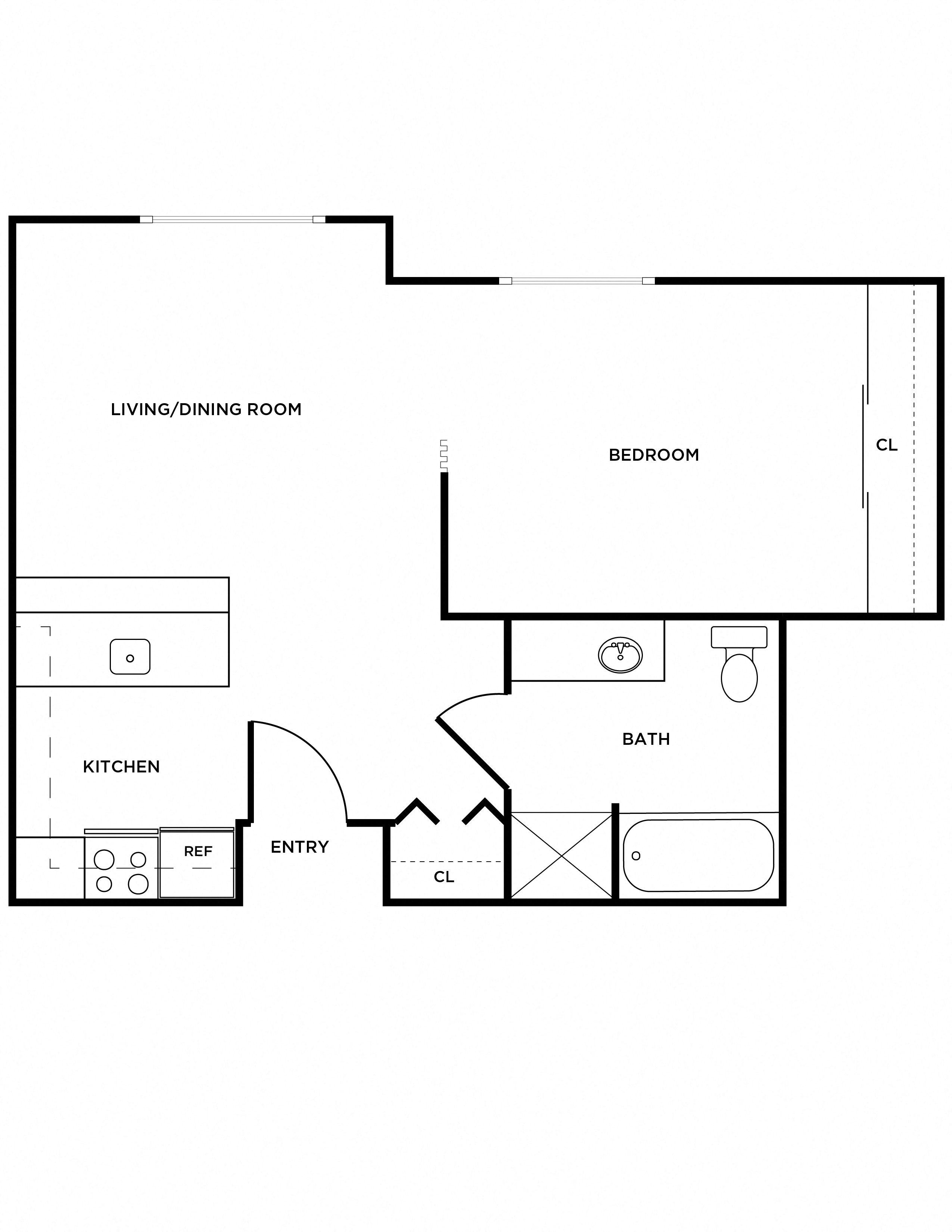 Suite A Floorplan