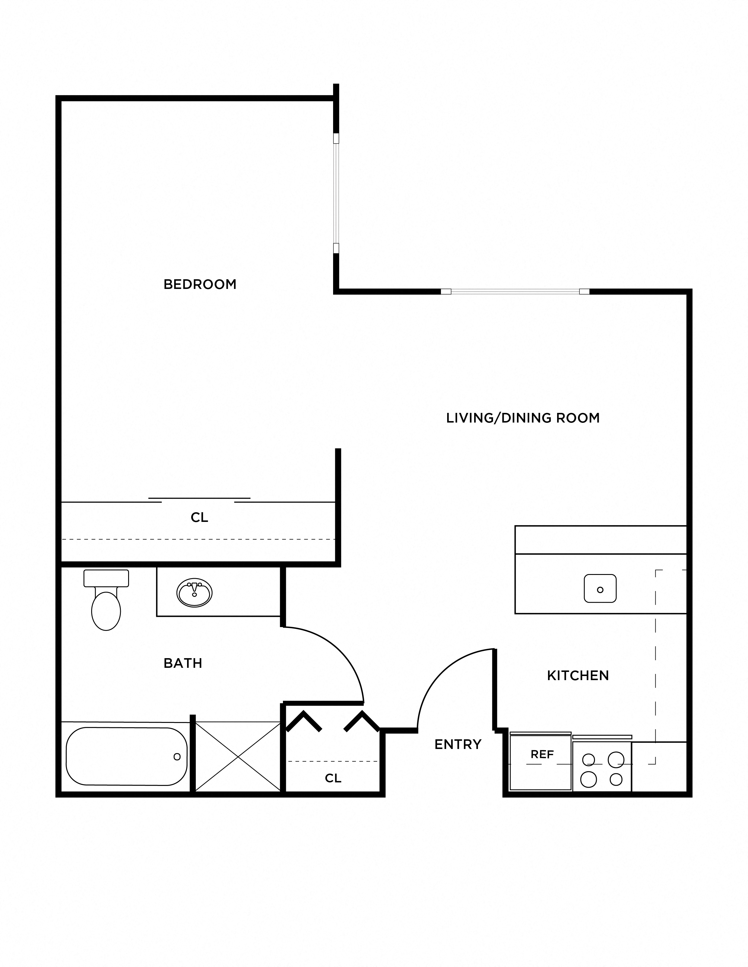 Suite A Floorplan