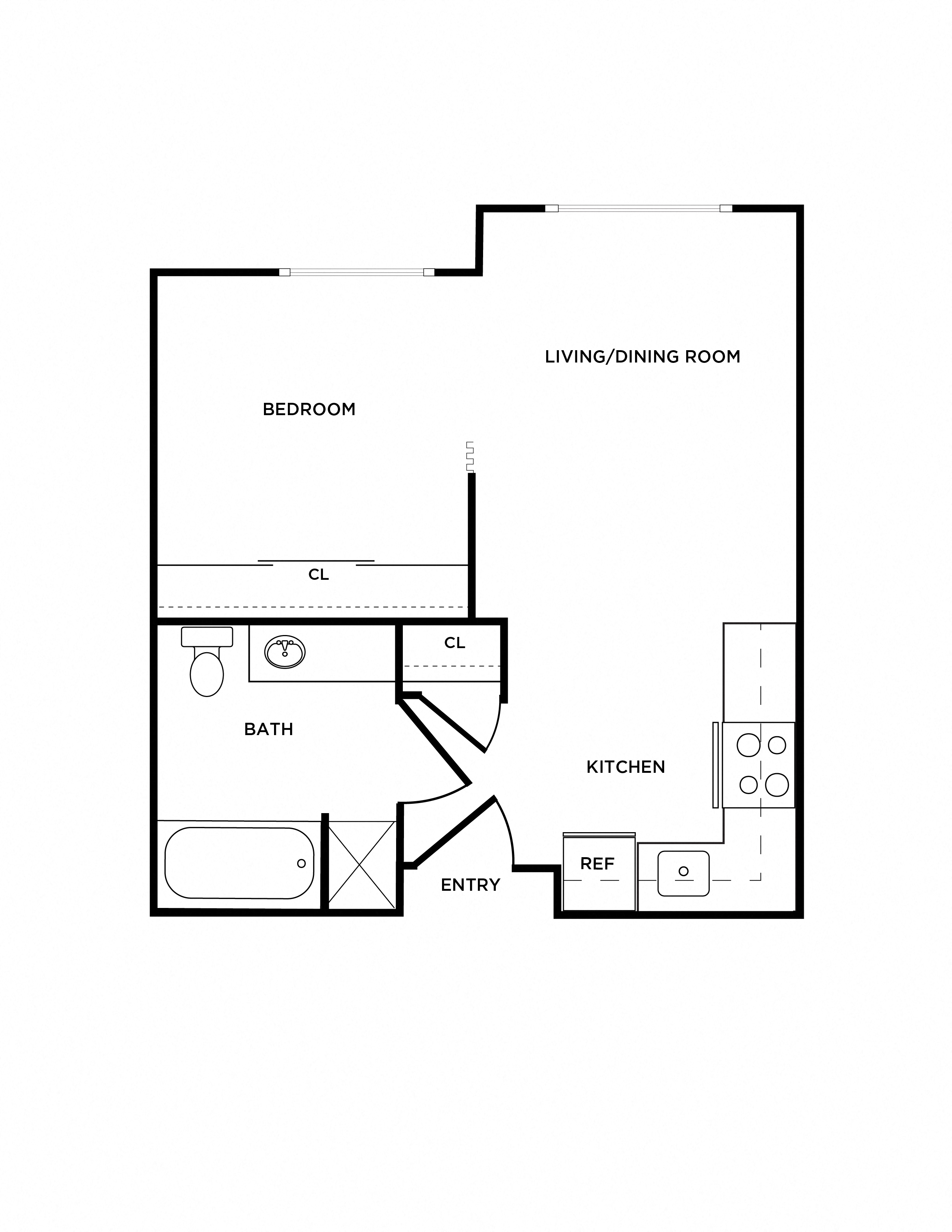 Suite A Floorplan